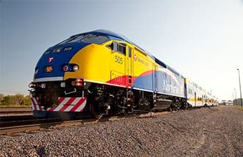 Driver Hospitalized After Car Struck by Northstar Train in Coon Rapids