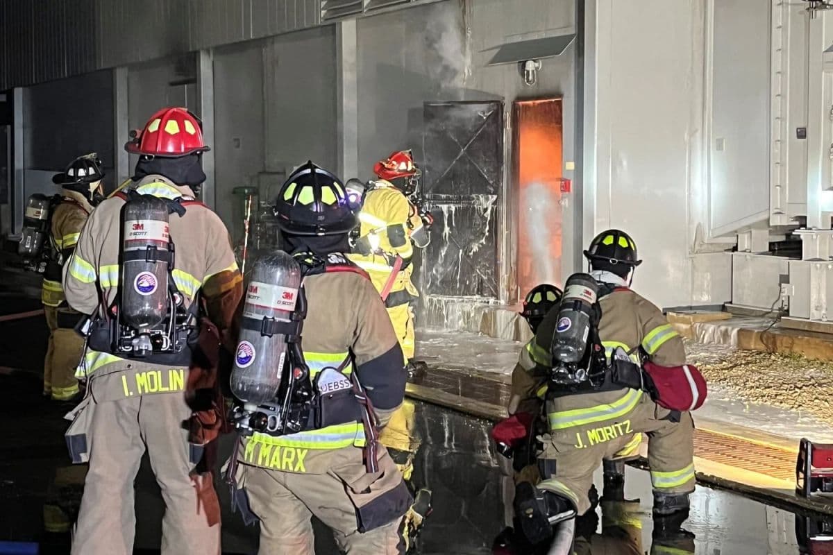 Late-Night Fire Damages Rochester Power Facility