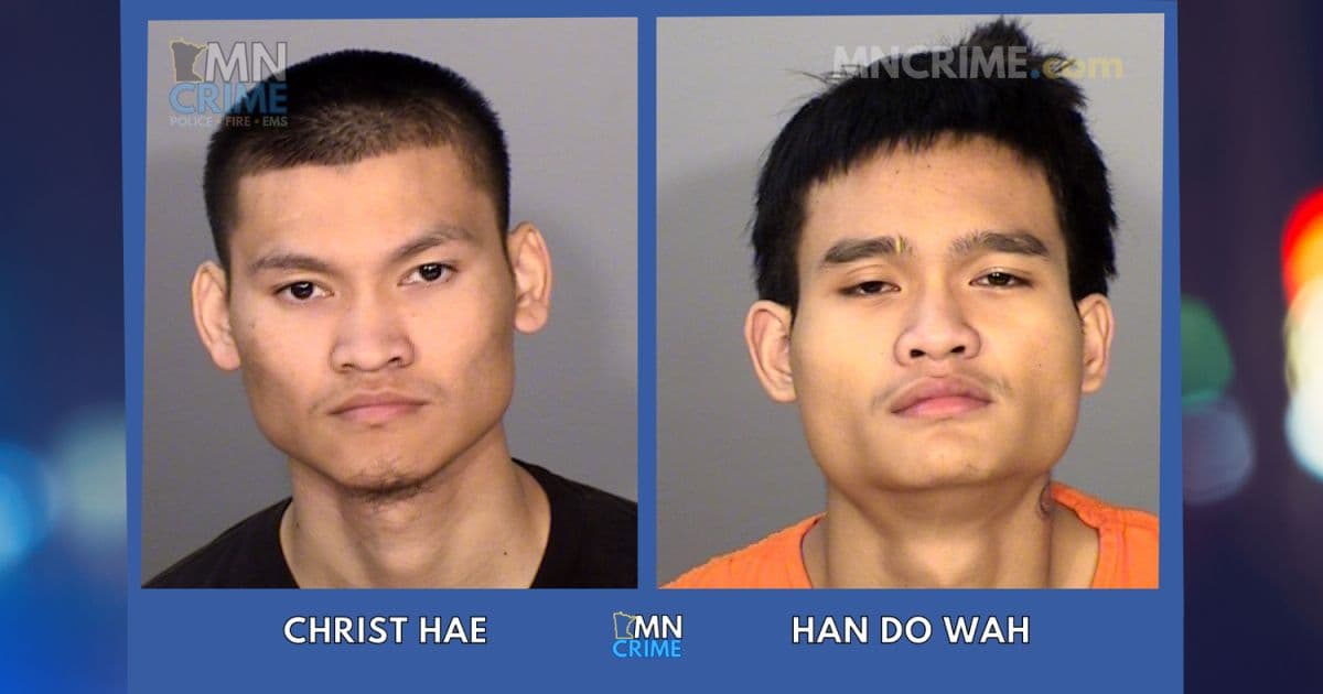 Suspected Thieves Charged After Mounds View Crash, Foot Chase