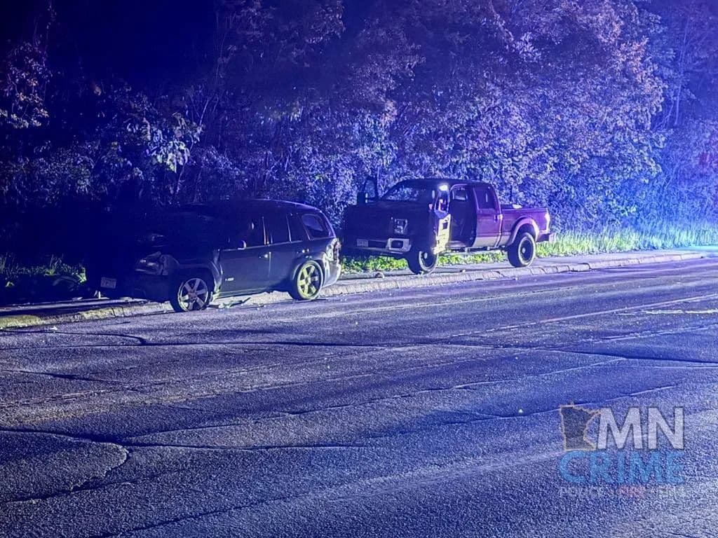 Woman Accused of Running Down Man During Golden Valley Crash